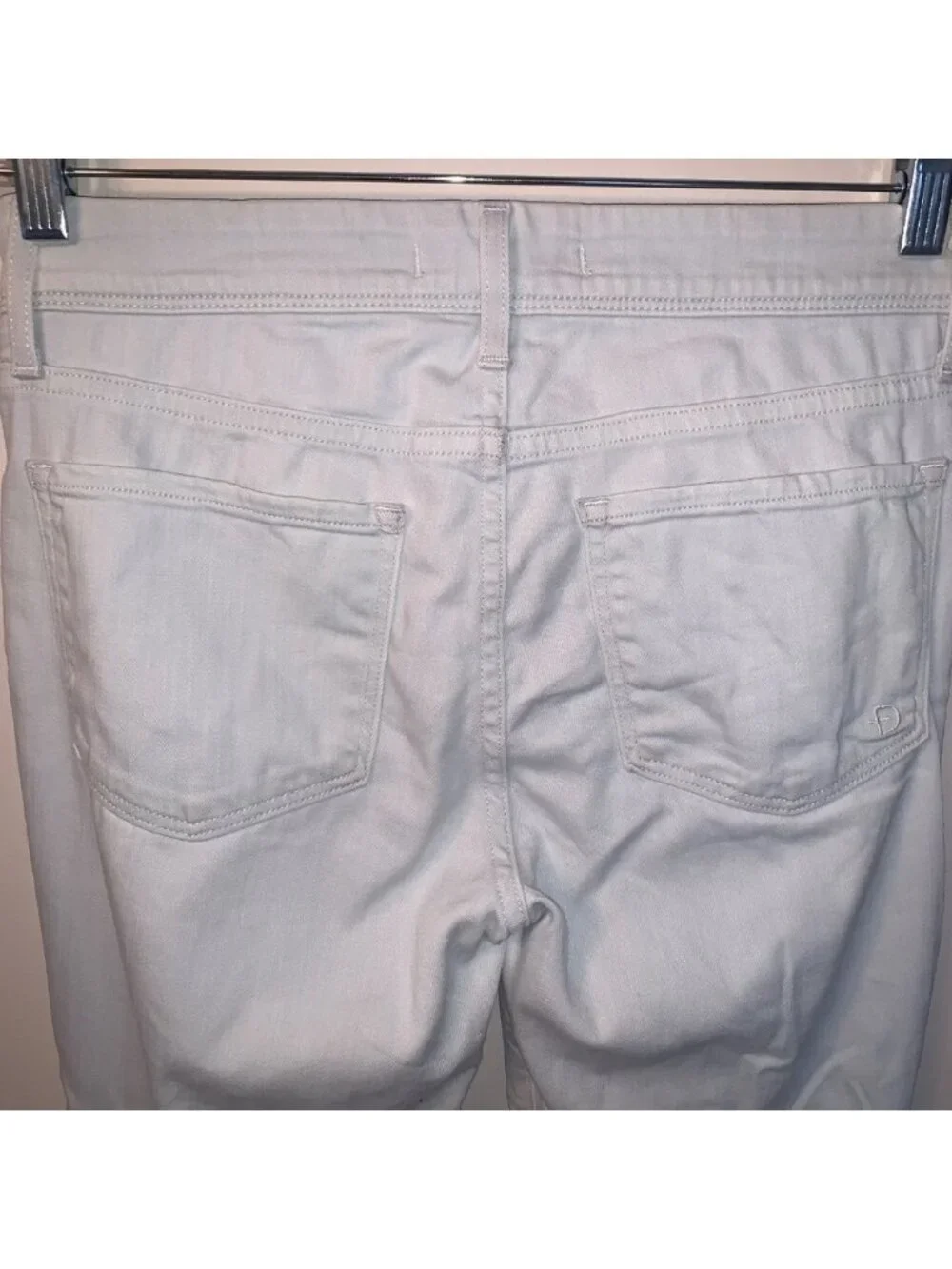 Fidelity Joey Zip Crop Mid Rise Ultra Slim Jeans 27
